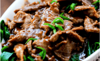 Beef with Gai Lan