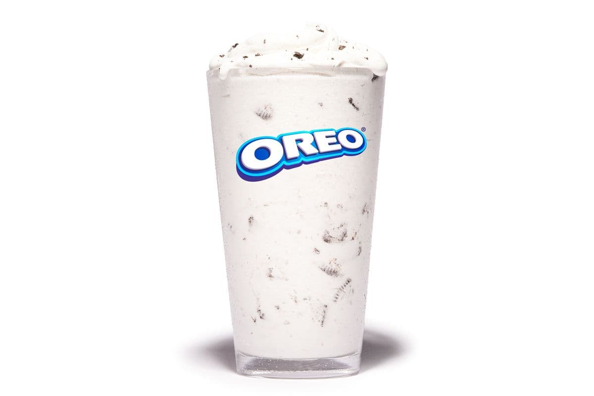 Large Shake made with Oreo