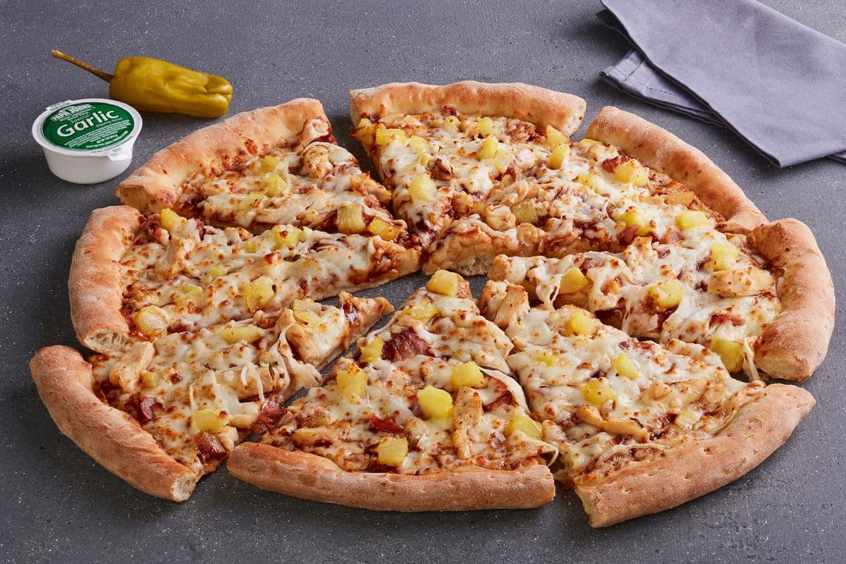 12" Hawaiian BBQ Chicken Pizza