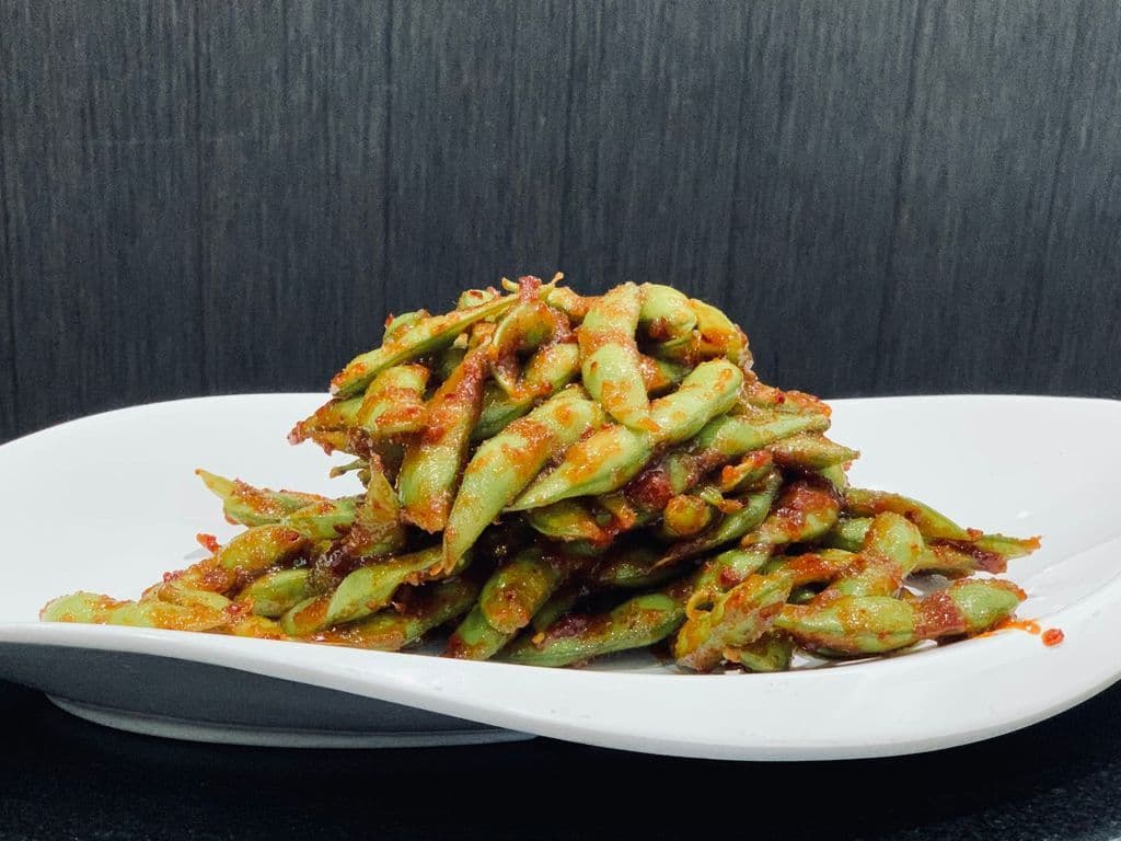 Spicy Edamame 