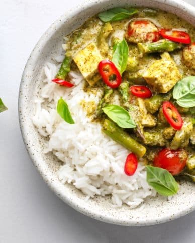 Bayside Green Curry Chicken Rice Bowl