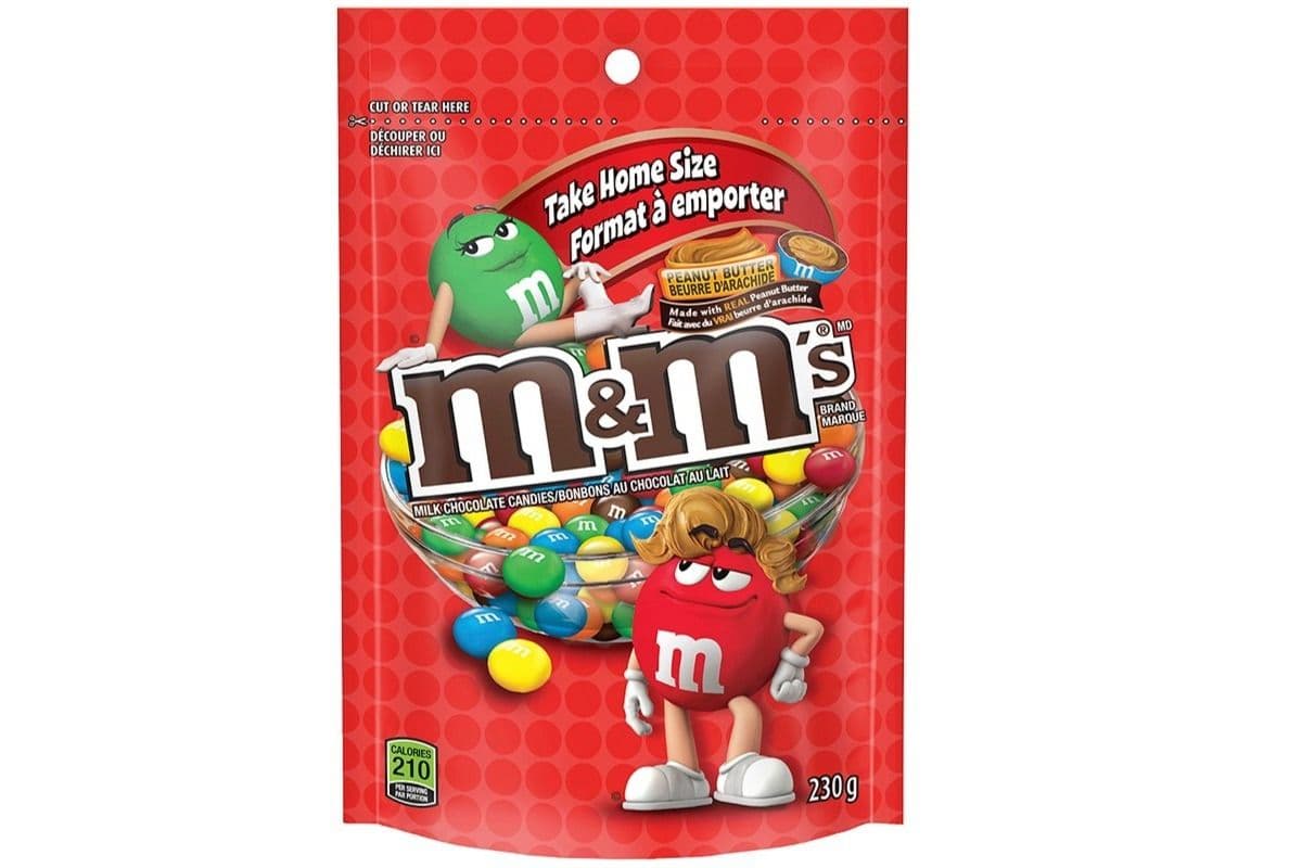 M&M's Peanut Butter Chocolate Bag (150g)