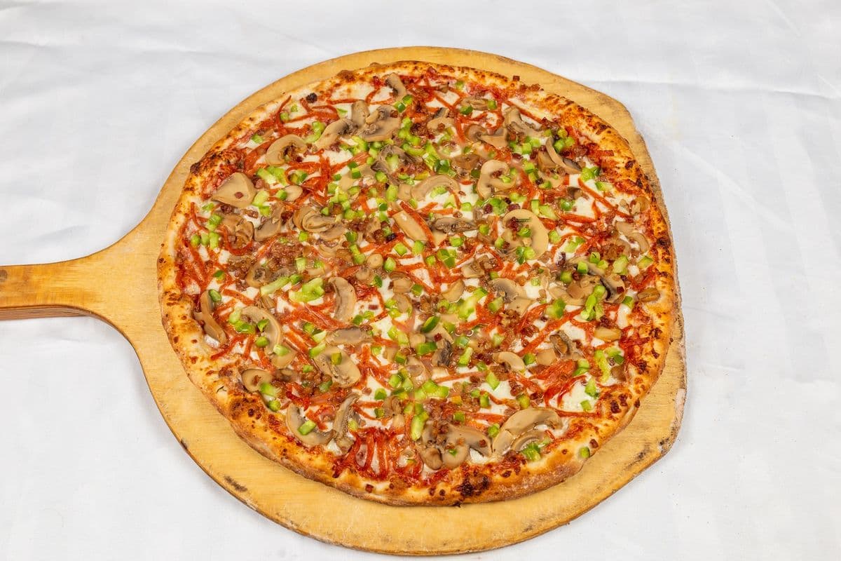 Queen-Sized Super Specialty Pizza