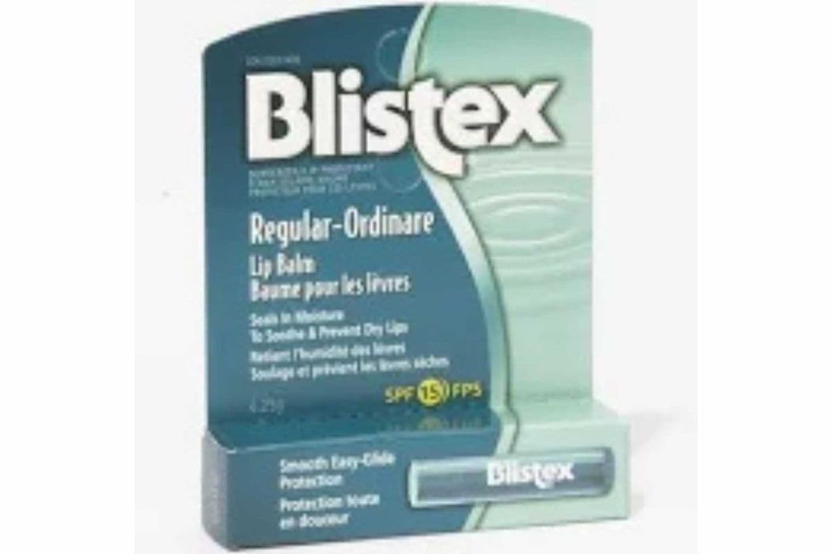 Blistex Regular Lip Balm Moisturizing Treatment For Dry and Cracked Lips