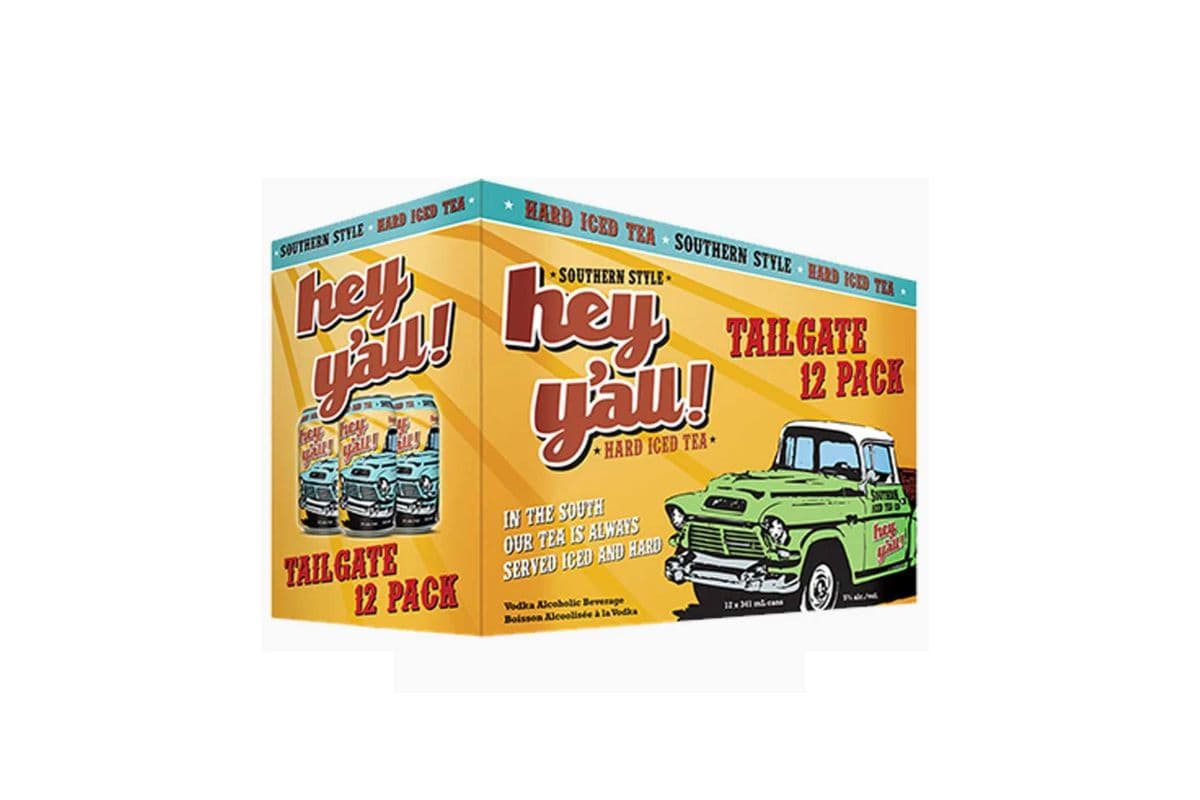 Hey Yall Hard Iced Tea (12 x 341 ml Cans)
