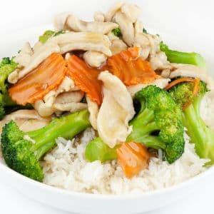 C 18. Brocoli avec viande / Broccoli with Meat