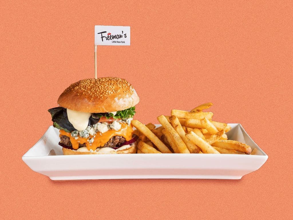 PEANUT BUTTER BACON Burger