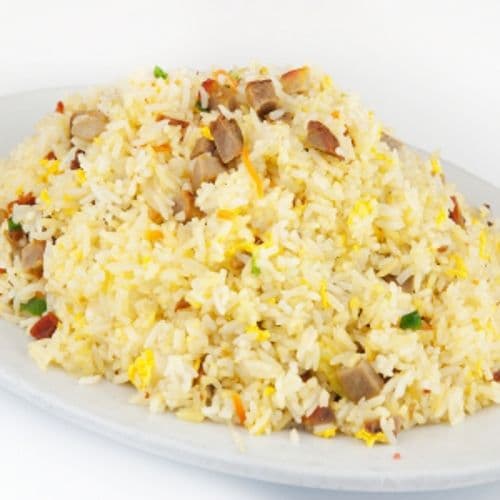 Barbecued Pork Fried Rice / 叉烧炒饭