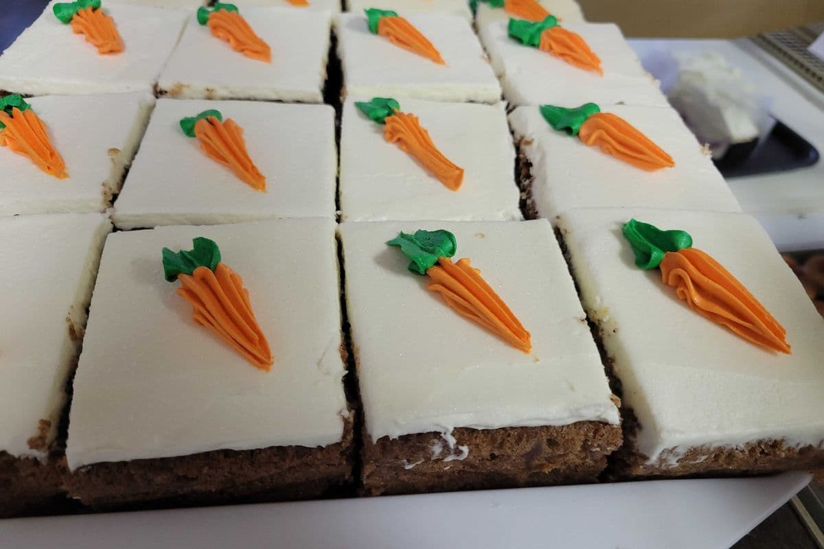 Carrot Cake Slice