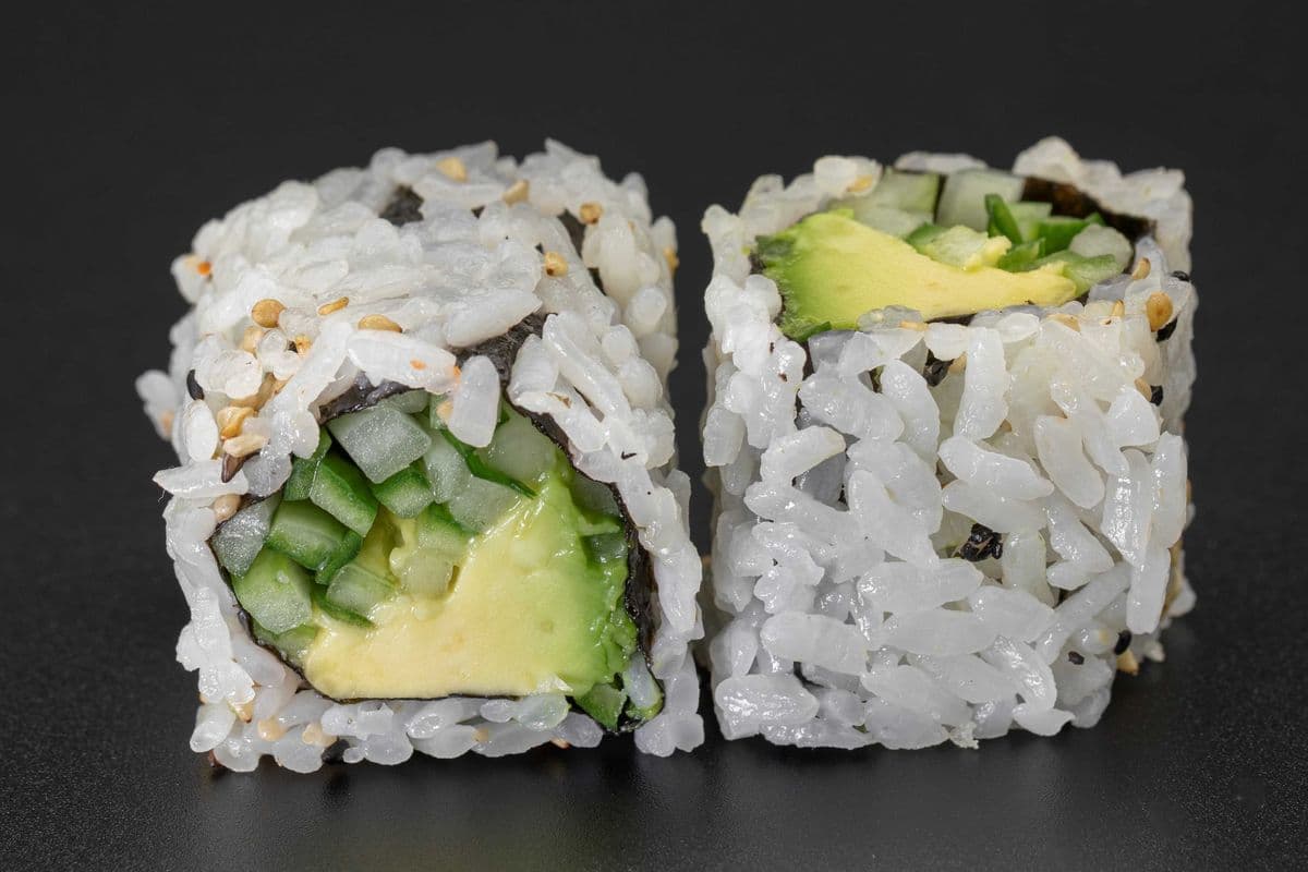 181. Avocado and Cucumber Roll