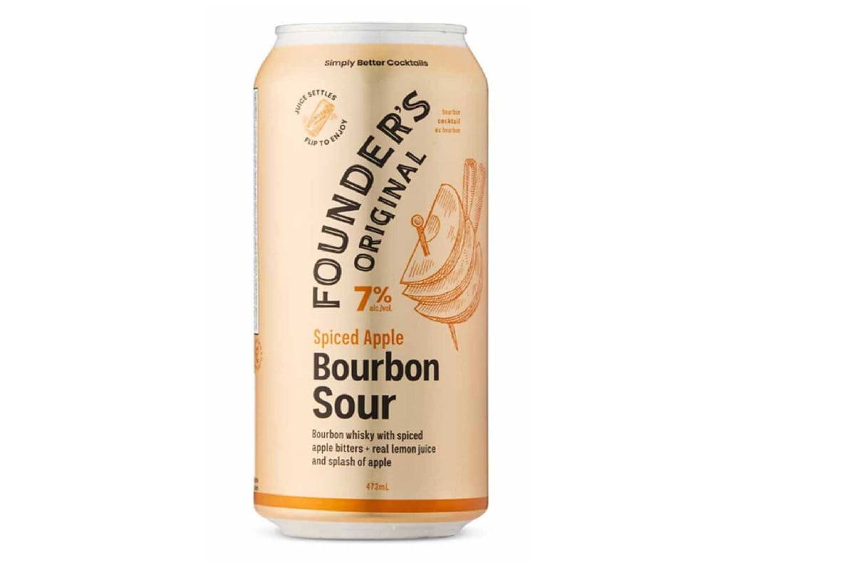 Founders Spiced Apple Bourbon Sour (1 x 473 ml can)