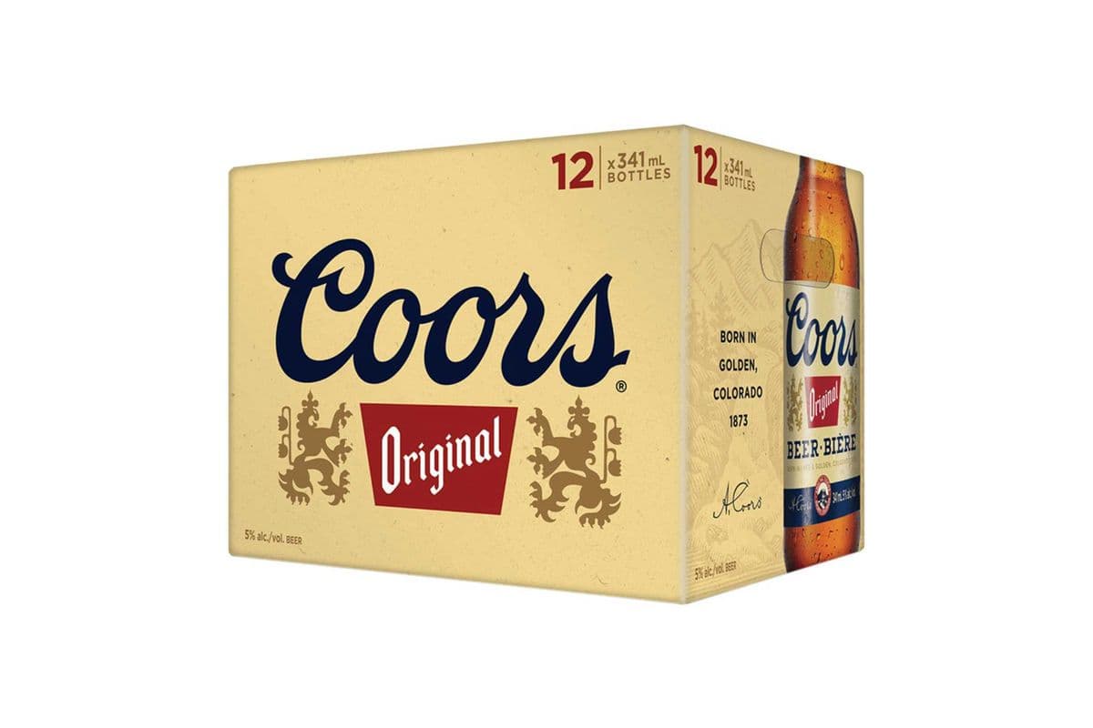 Coors Original (12 x 355 ml Bottles)