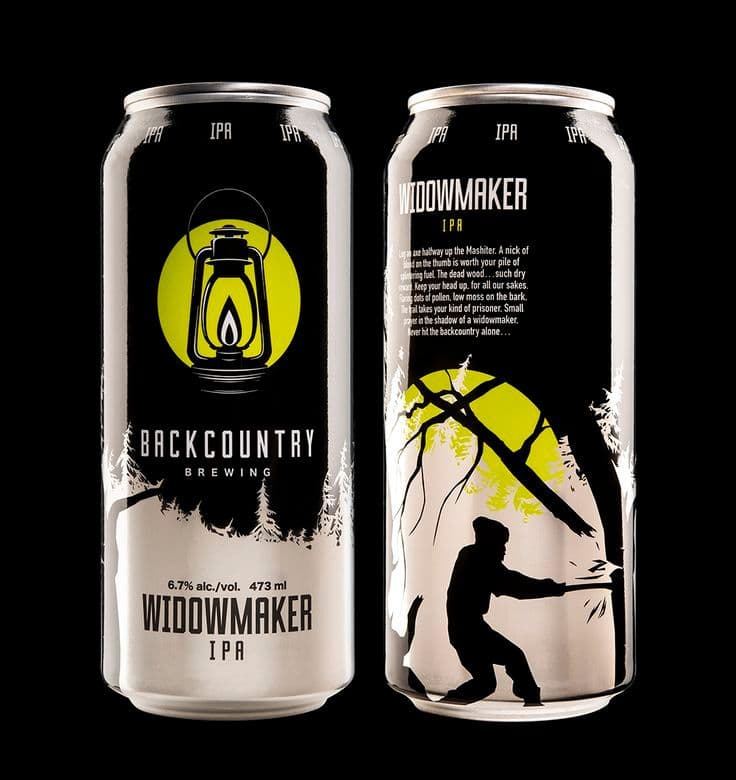 Backcountry - Widowmaker IPA (1 x 473 ml)