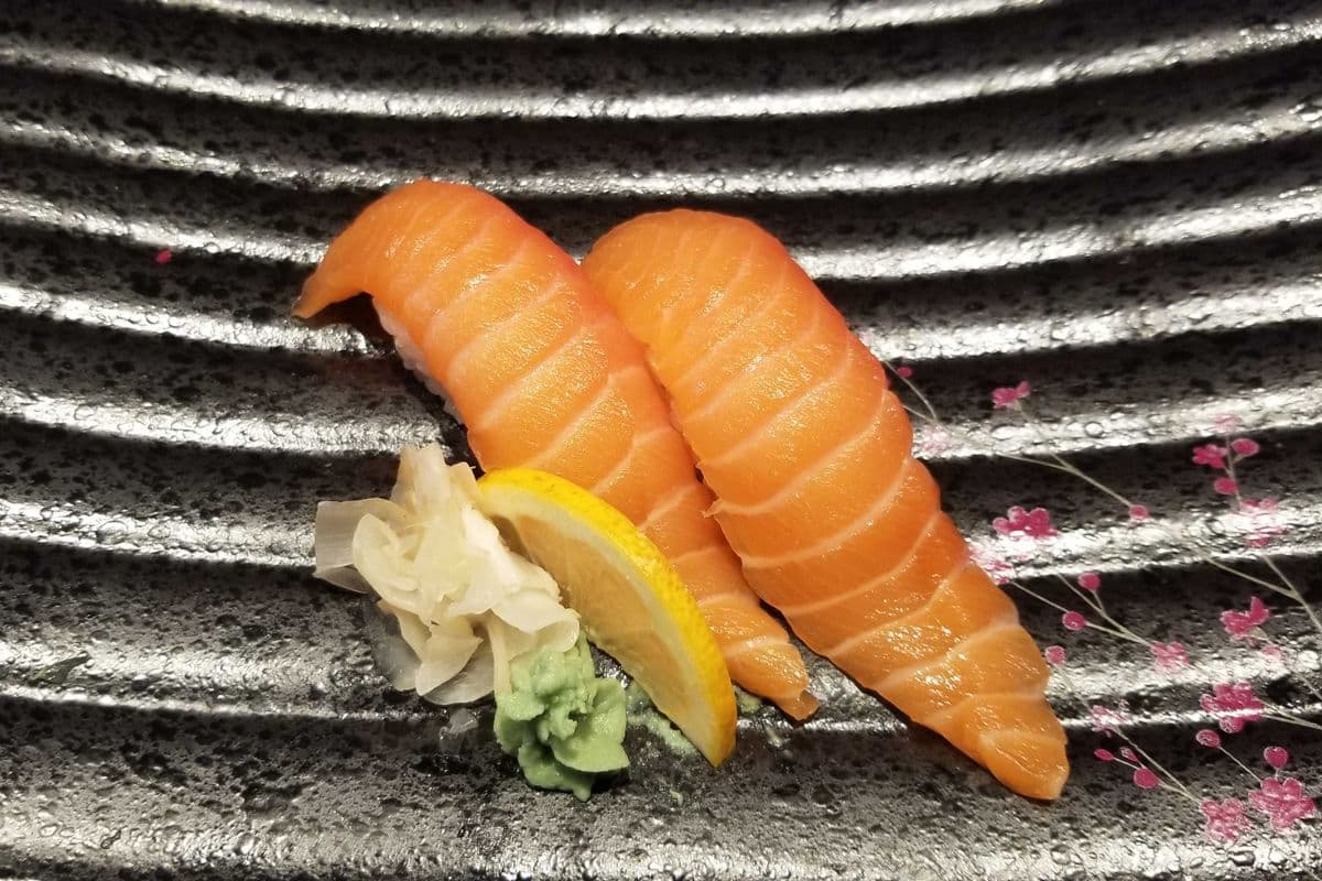 Salmon Nigiri Sushi