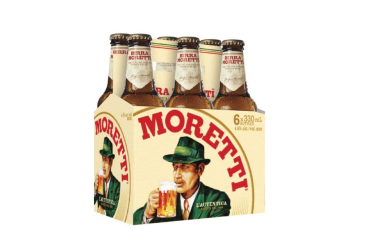 Moretti Italian Lager Beer (6 x 330ml)