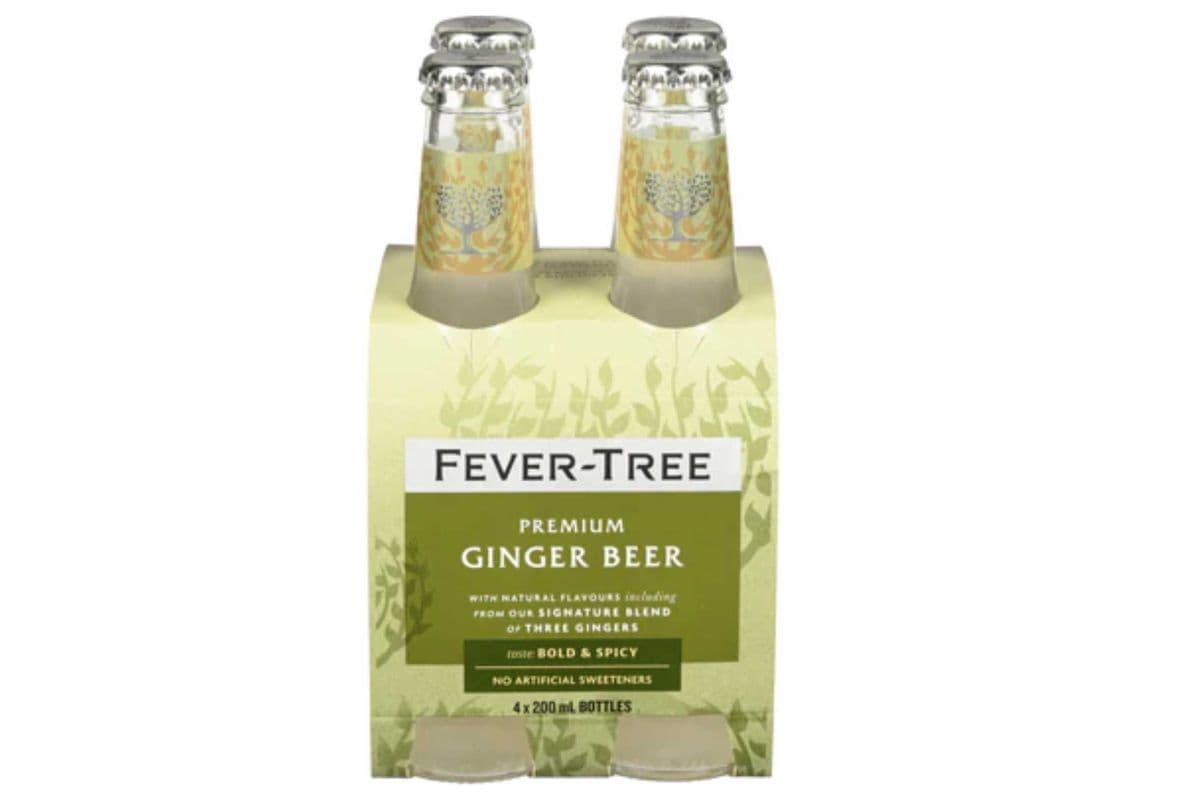 FEVER TREE GINGER BEER 4PK (250ml)