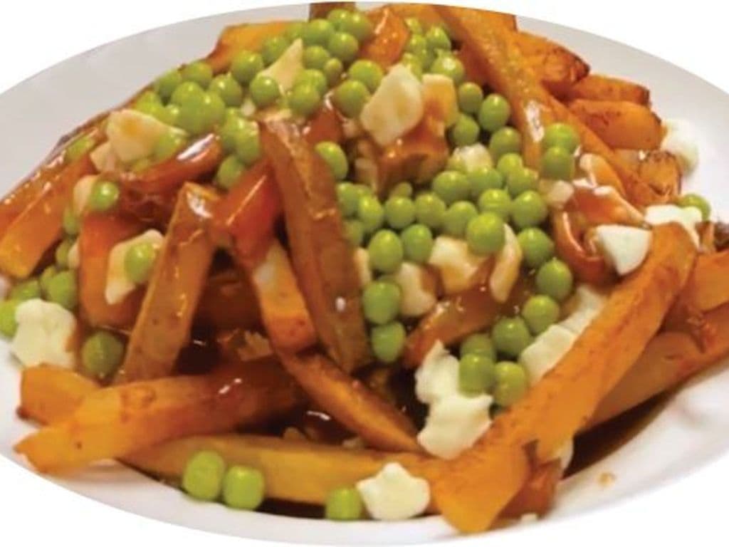 POUTINE AU POULET CHAUD