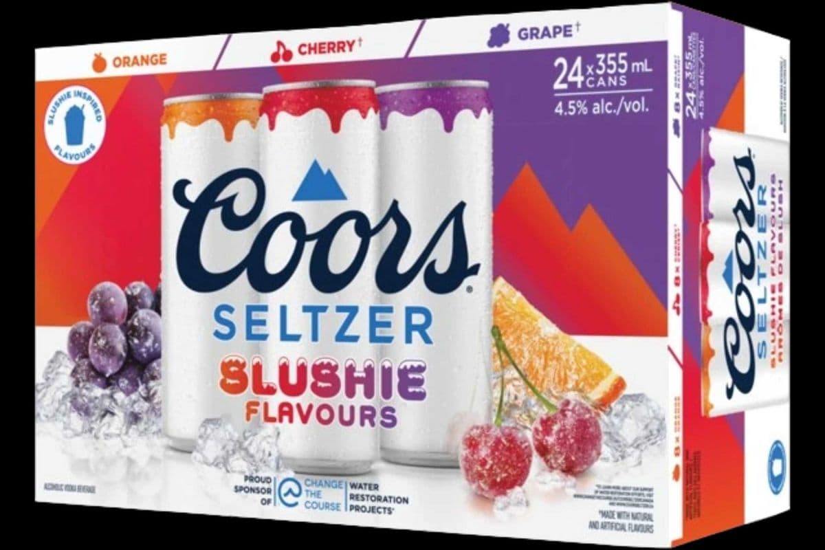 Coors Seltzer Slushie Pack (24 x 355 ml)