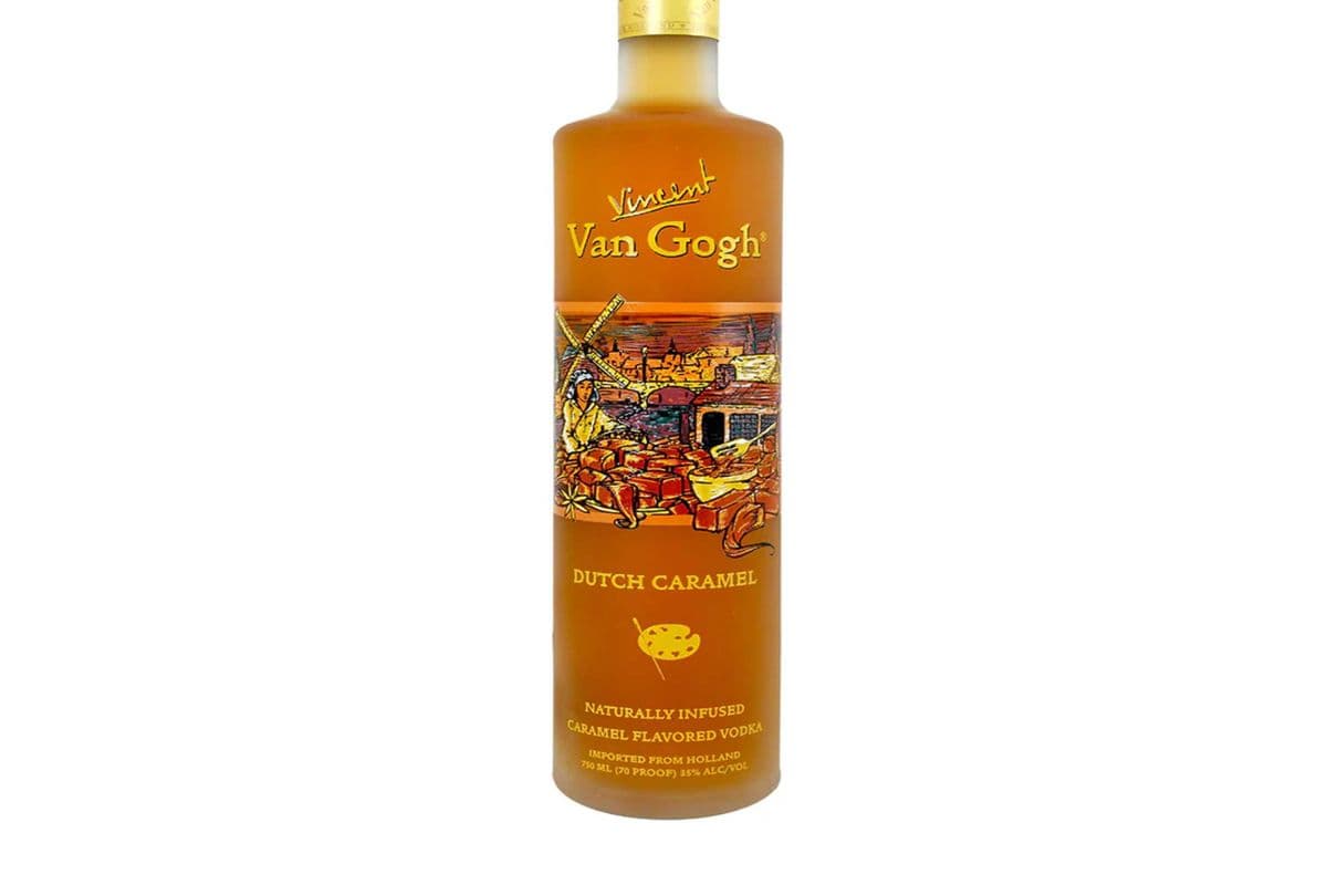 VINCENT VAN GOGH DUTCH CARAMEL VODKA 750ML (1 x 750ML)
