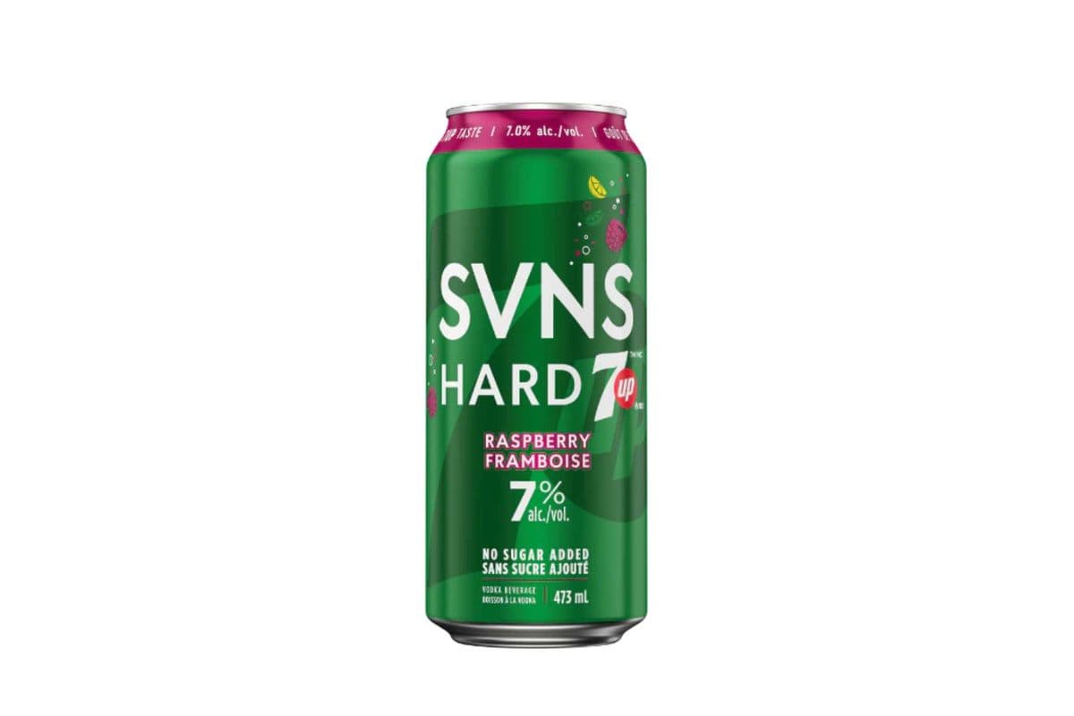 SVNS Hard 7 up Raspberry Vodka Beverage (1 x 473ml)