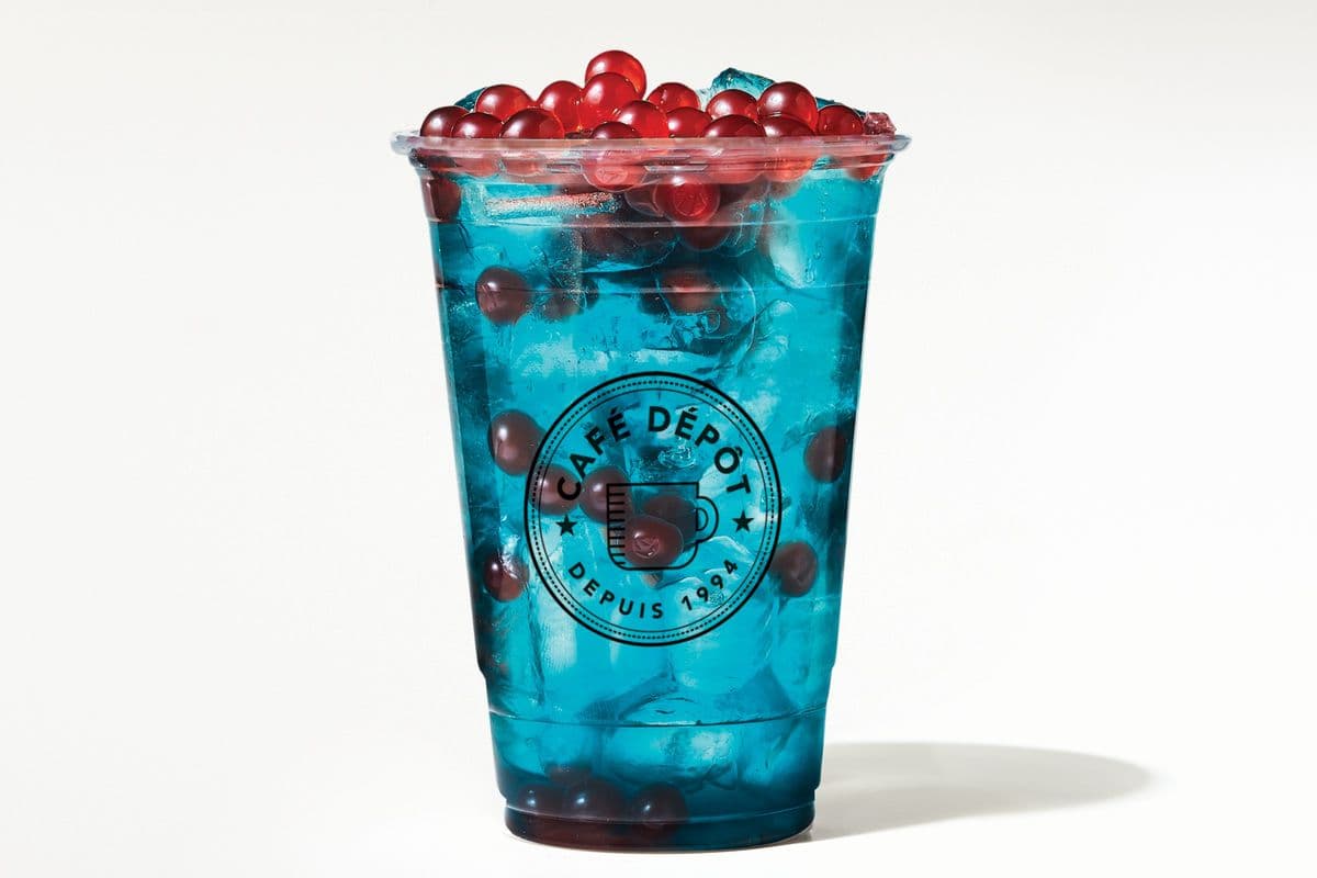 Thé glacé Blue Lagoon / Bleu Lagoon Iced Tea