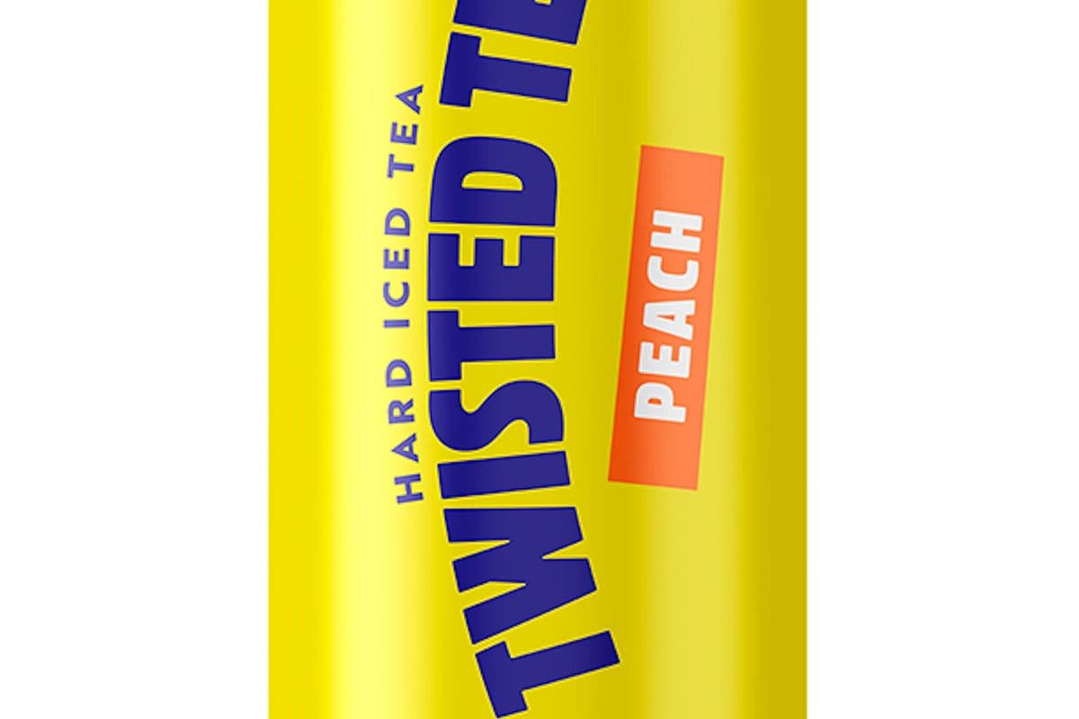 Twisted Iced Tea Peach Tall 473ML (1 x 473 ml Can)