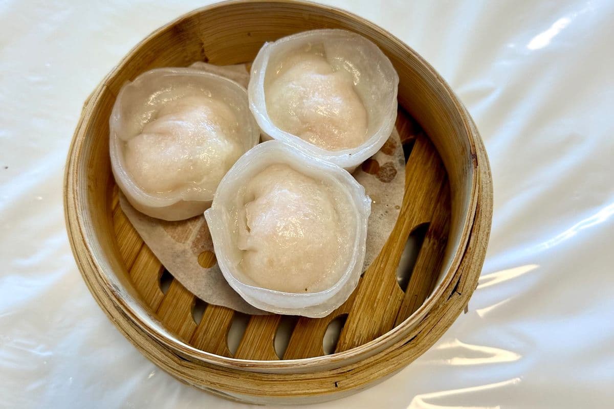 A14. Dumplings à vapeur aux pétoncles / Steamed Scallop Dumplings (4 pcs)