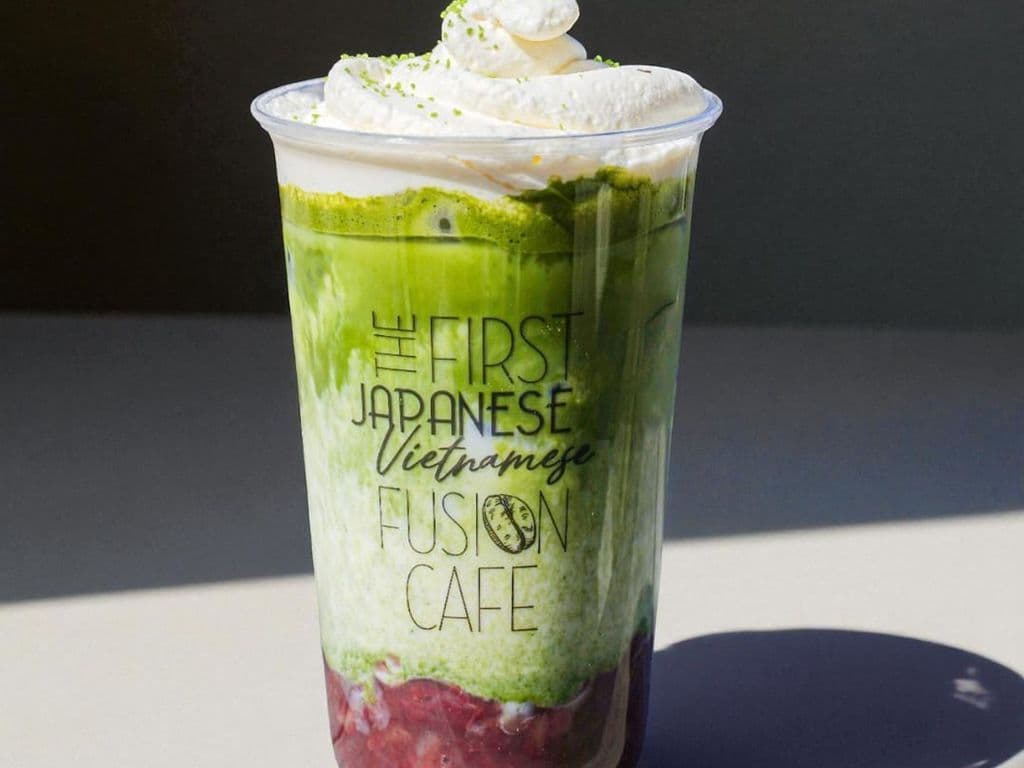 Azuki Matcha Latte