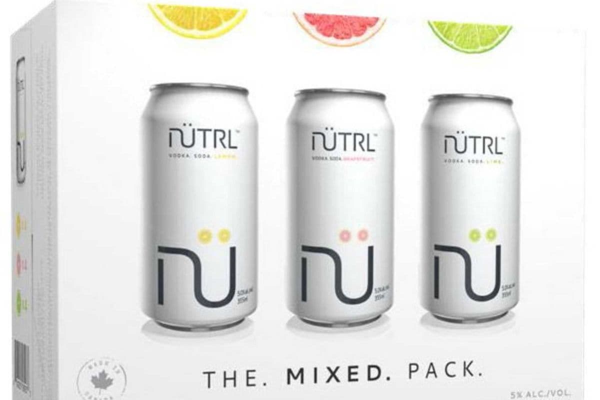 Nutrl Vodka Bar Classics Pack (12 x 355 ml Cans)