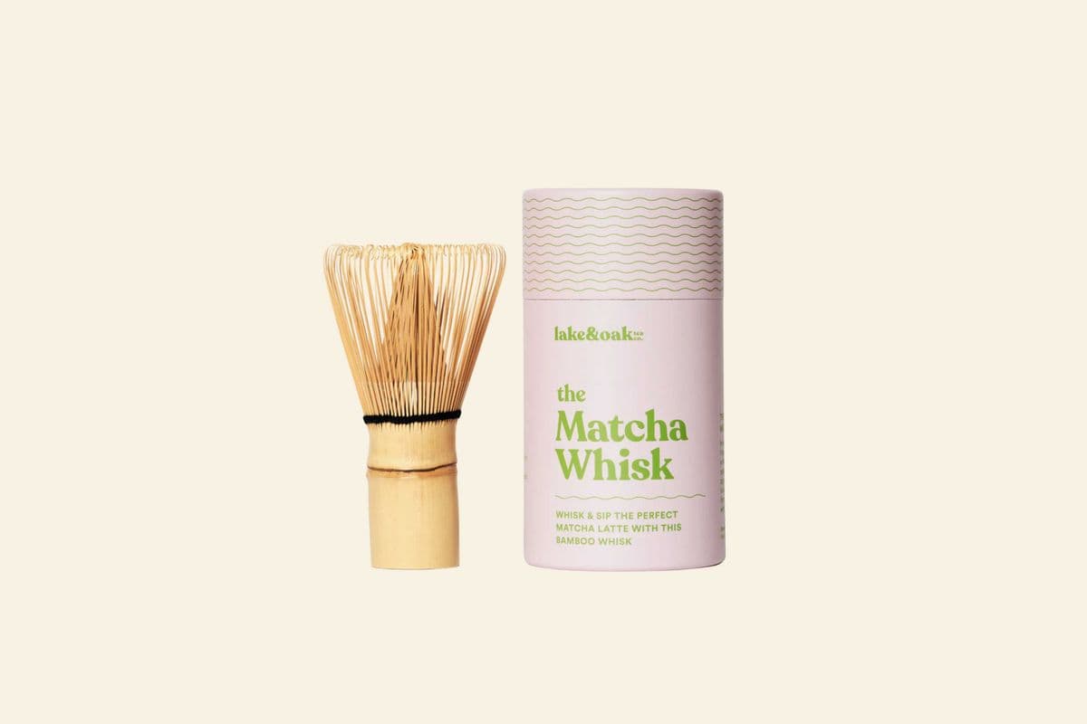 Lake & Oak: Bamboo Matcha Whisk