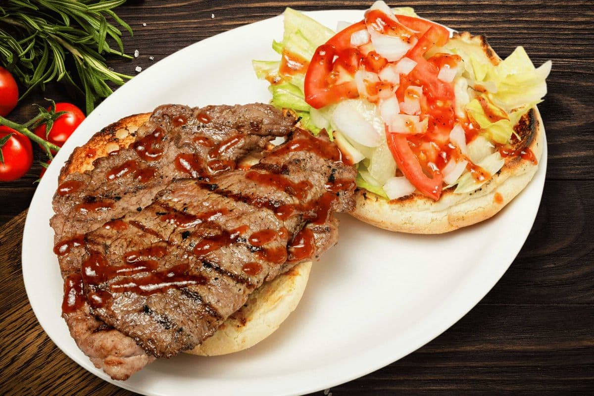 Steak on a Kaiser