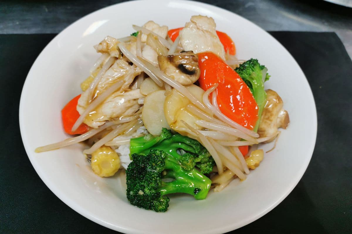 Mixed Veggies Rice Bowl