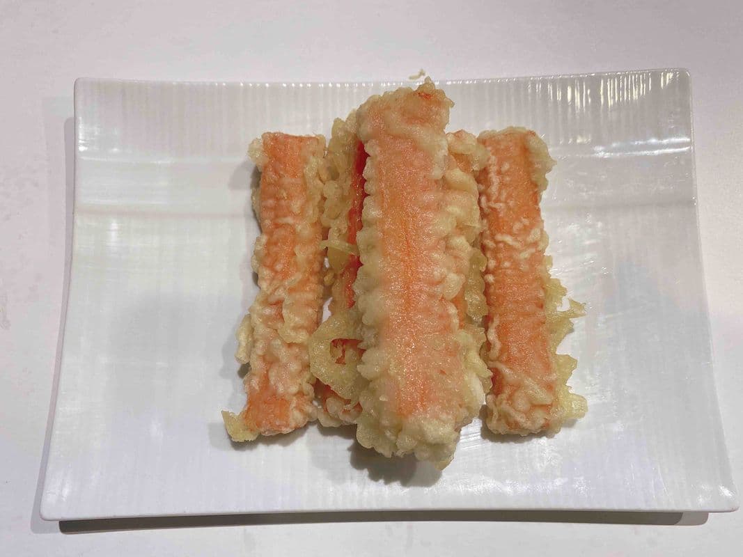 Crab Meat Tempura (5Pcs) / Chair de crabe tempura (5Mcx)