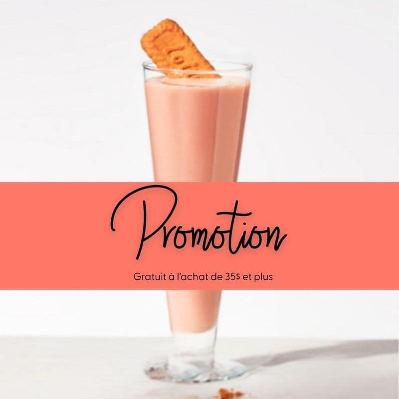 Frappé cheesecake aux fraises / Strawberry Cheesecake Oat Shake