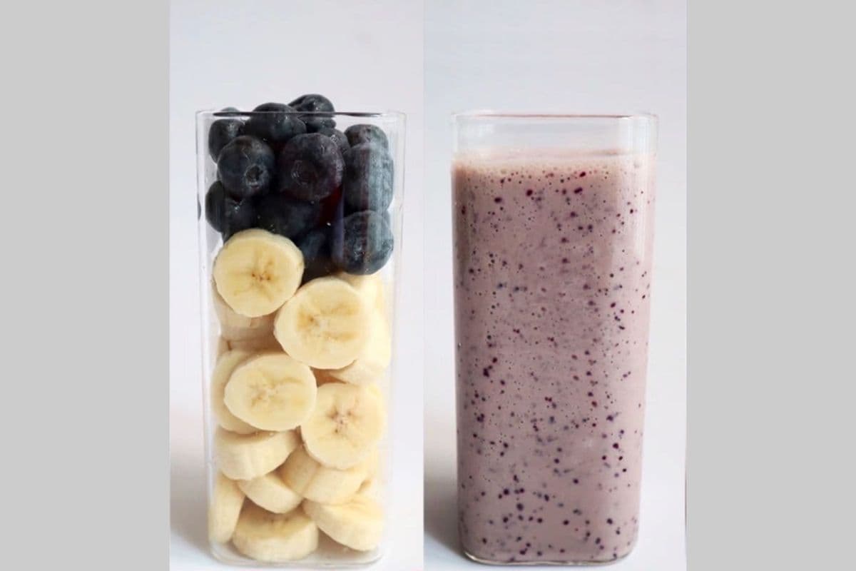 Blueberry Banana Smoothie