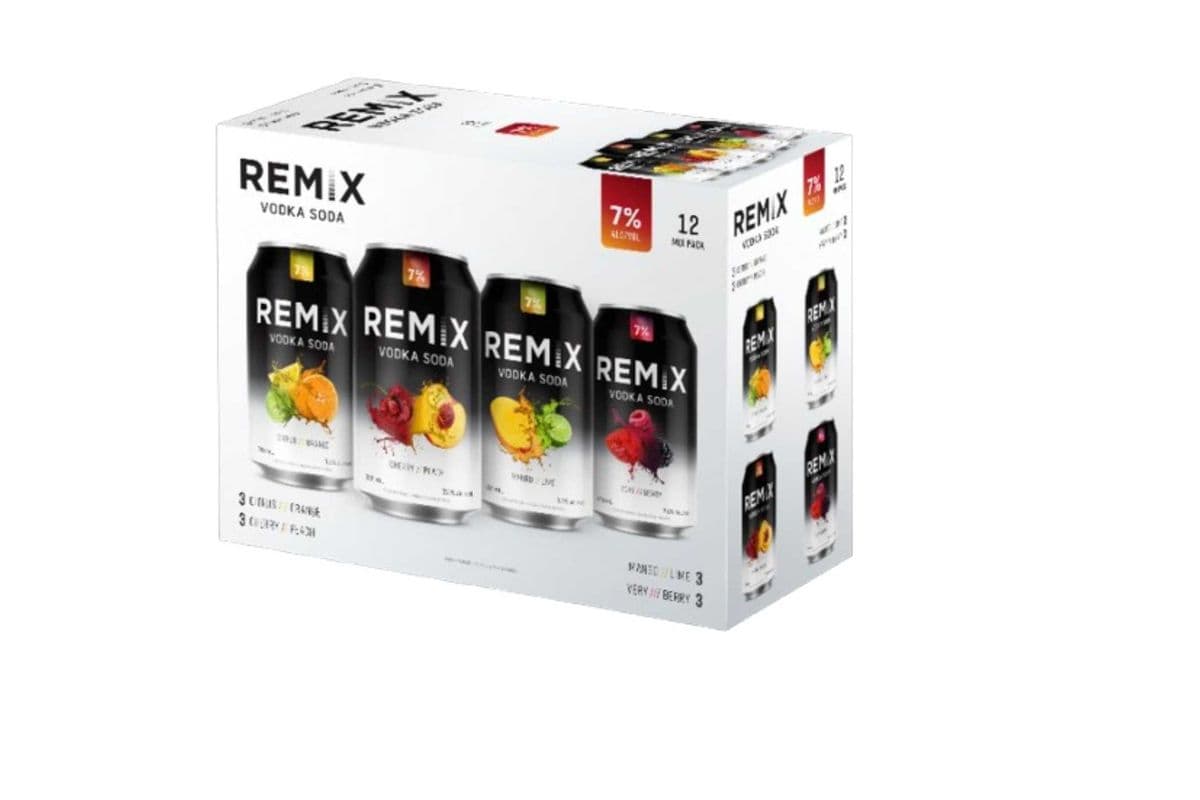 Remix Vodka Soda 7% (12 x 355ML)