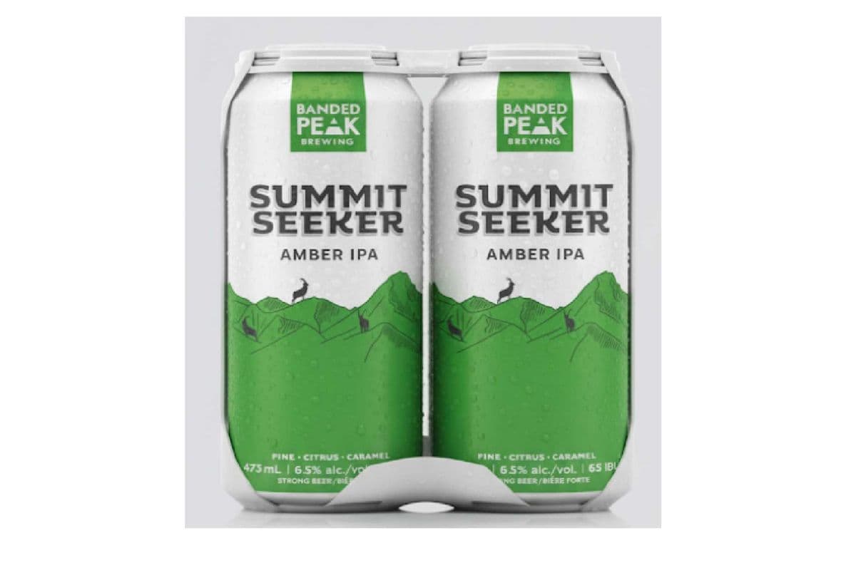 Banded Peak Summit Seeker Amber Ipa (4 x 473 ml)