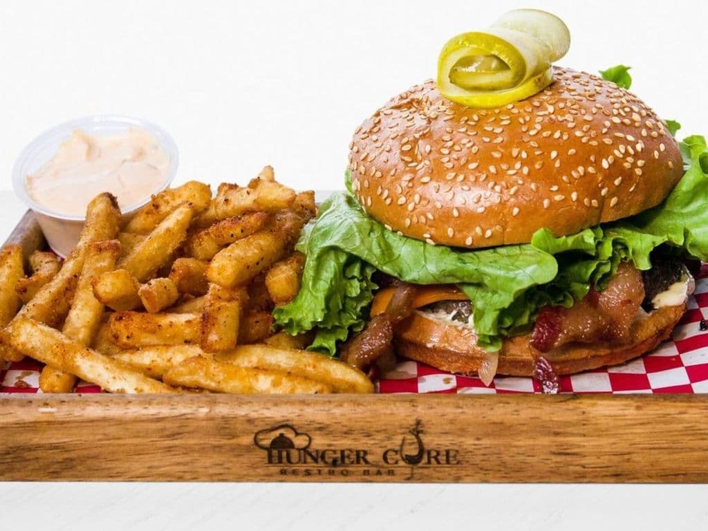 HC loaded burger