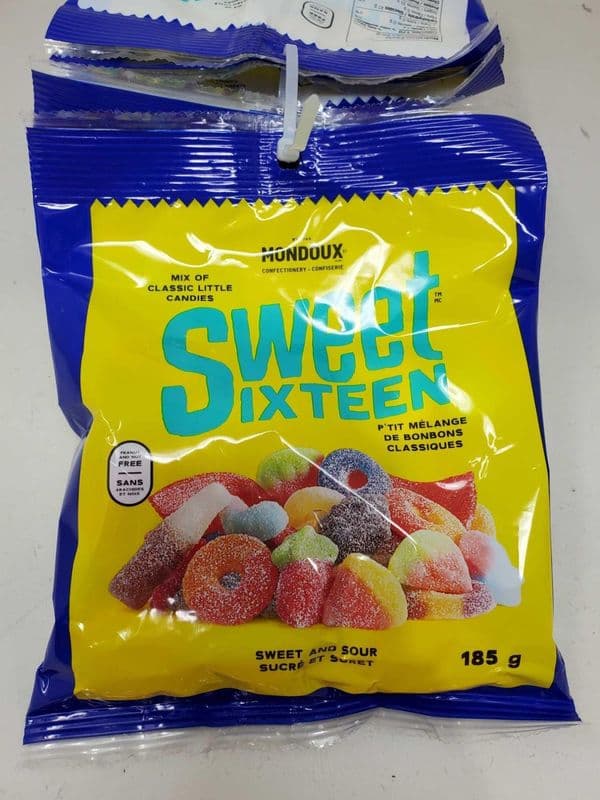 SweetSixteen Sucré et Suret 185/ SweetSixteen Sweet & Sour 185g
