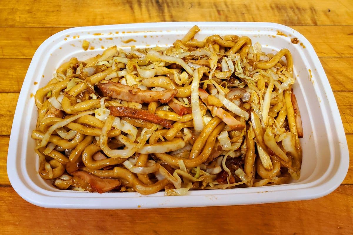 40C. Shanghai Noodles with BBQ Pork