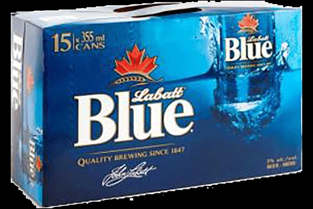 LABATT BLUE 15 CANS (15 x 355 mL)