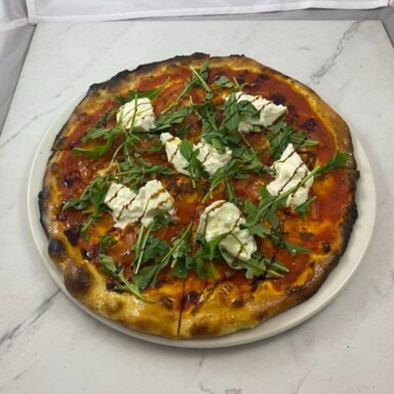 Pizza individuel burrata / Individual Pizza Burrata