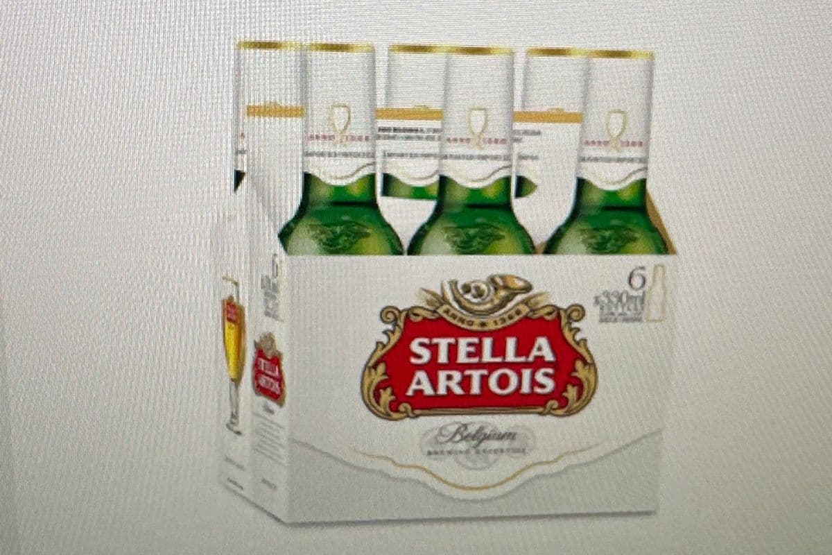 Stella Artois Belgian Beer 6 bott (6 x 330 ml Bottles)