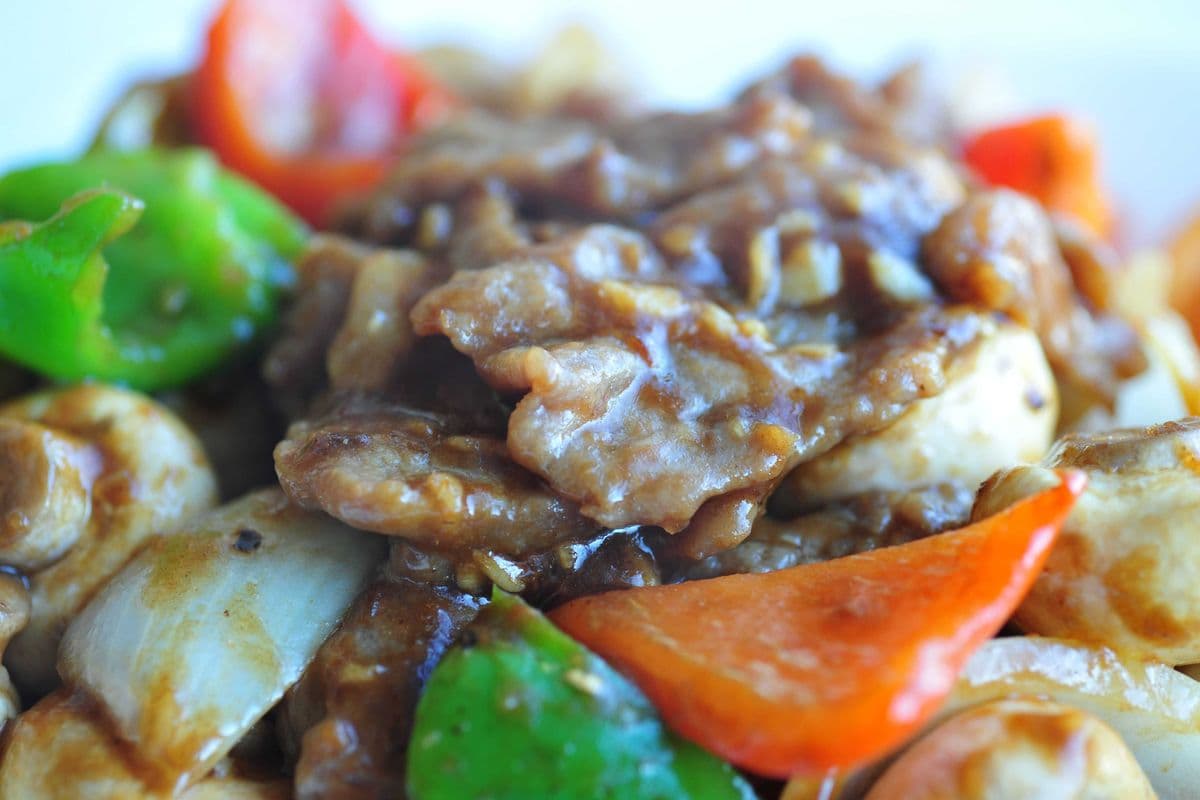 Satay Beef with Mushroom