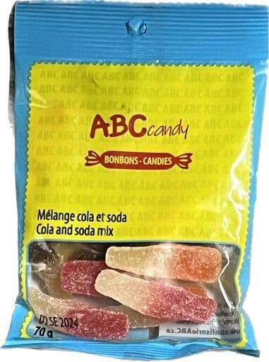 ABC- Mélange Cola Et Soda / Cola And Soda Mix 70g