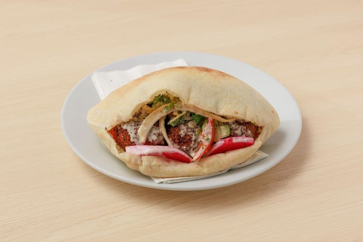 Falafel Sandwich (Vegan)
