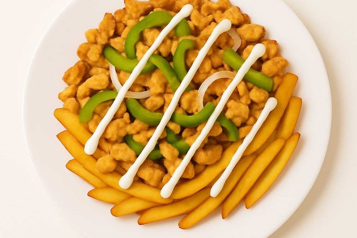 Alley Philly Chicken on Fries
