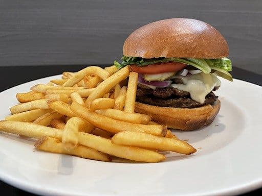 Mushroom Swiss Burger
