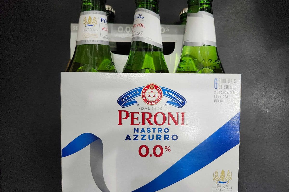 <0%> Bière SansAlcool Peroni 6x330ml btls