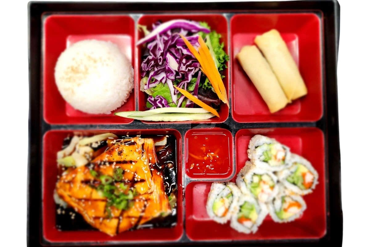 Bento Box E Salmon